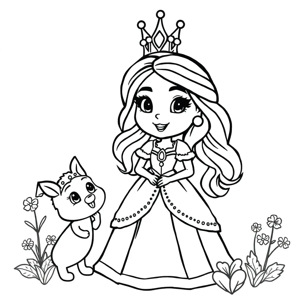 coloring page for children