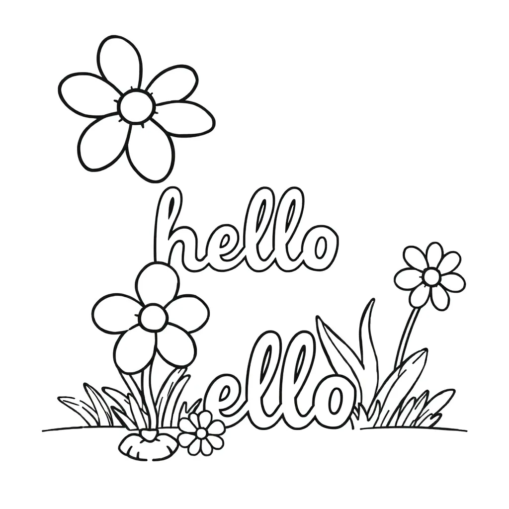 coloring page for children