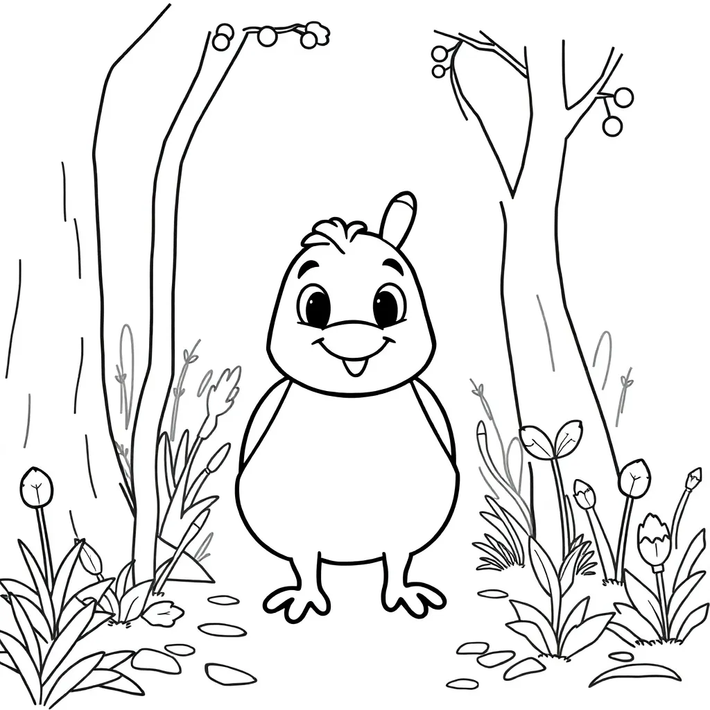 coloring page for children