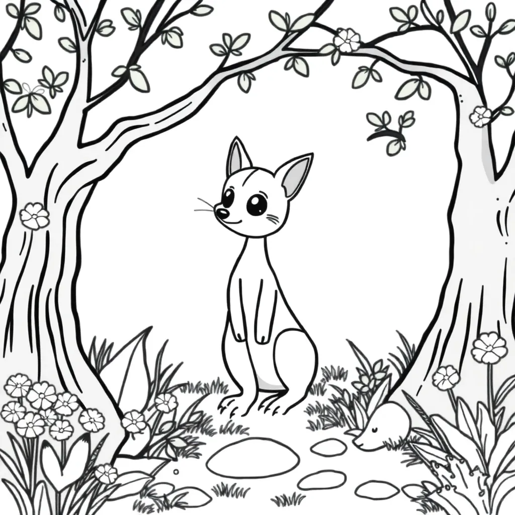 coloring page for children