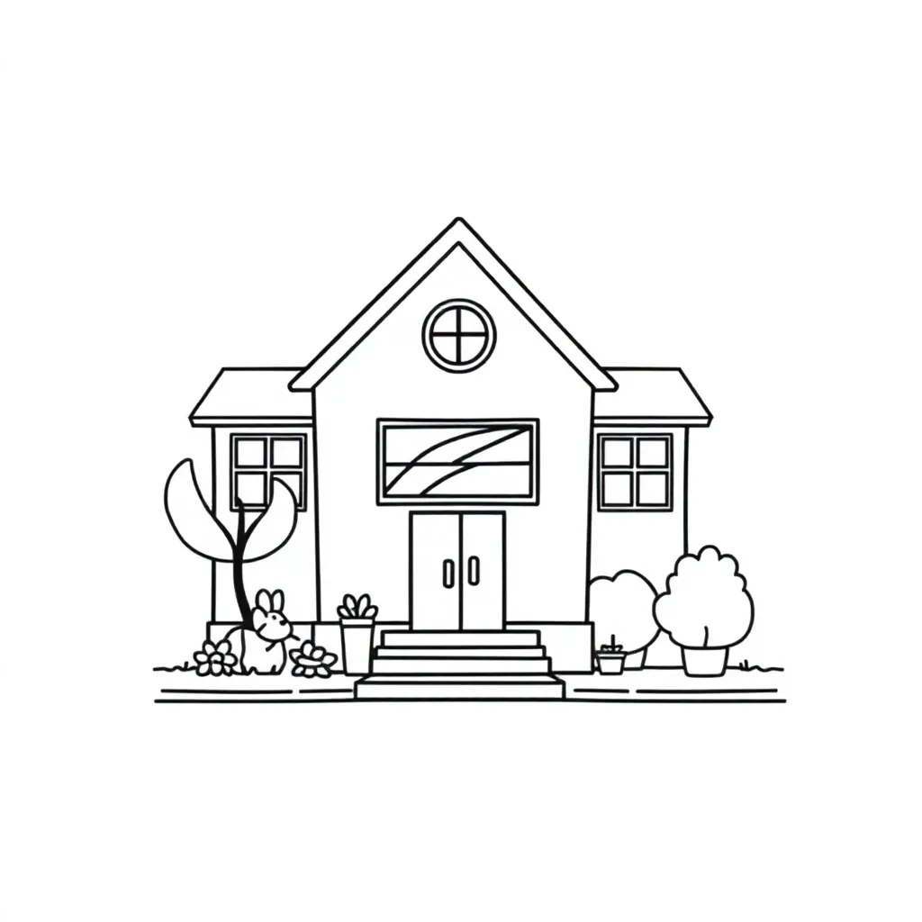 coloring page for children