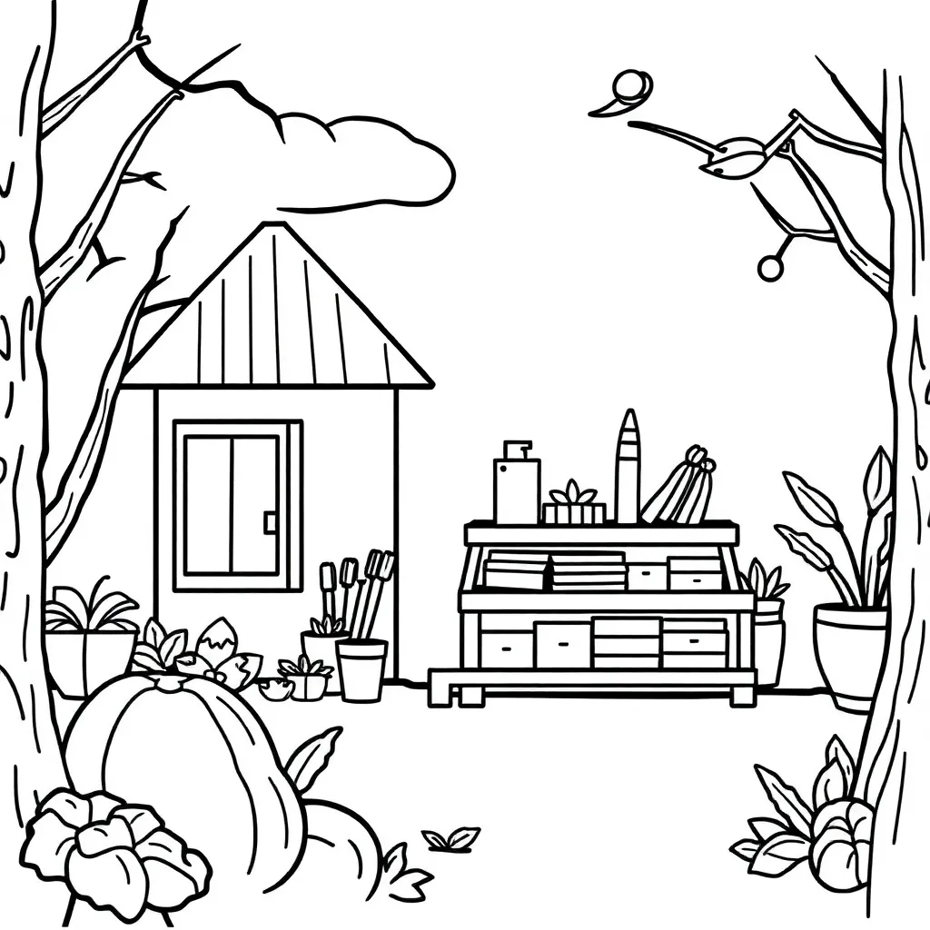 coloring page for children