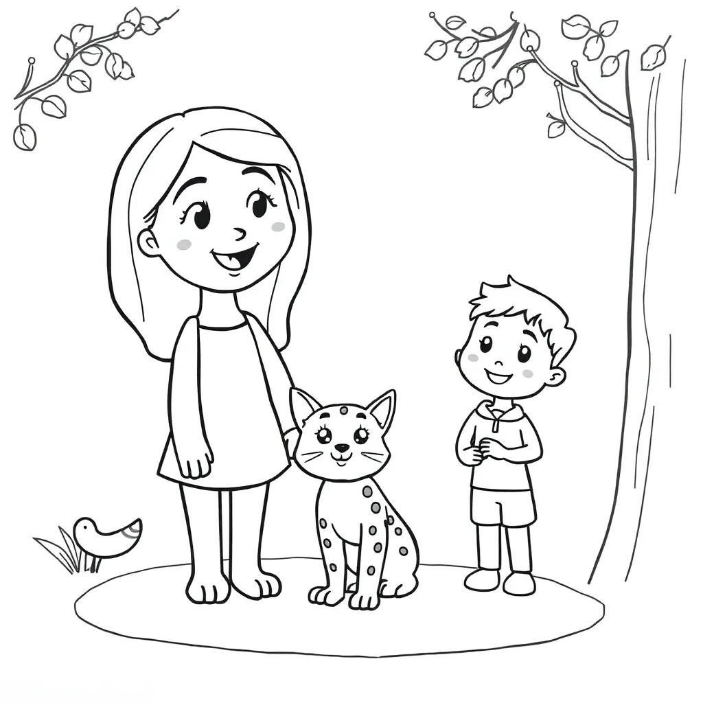 coloring page for children