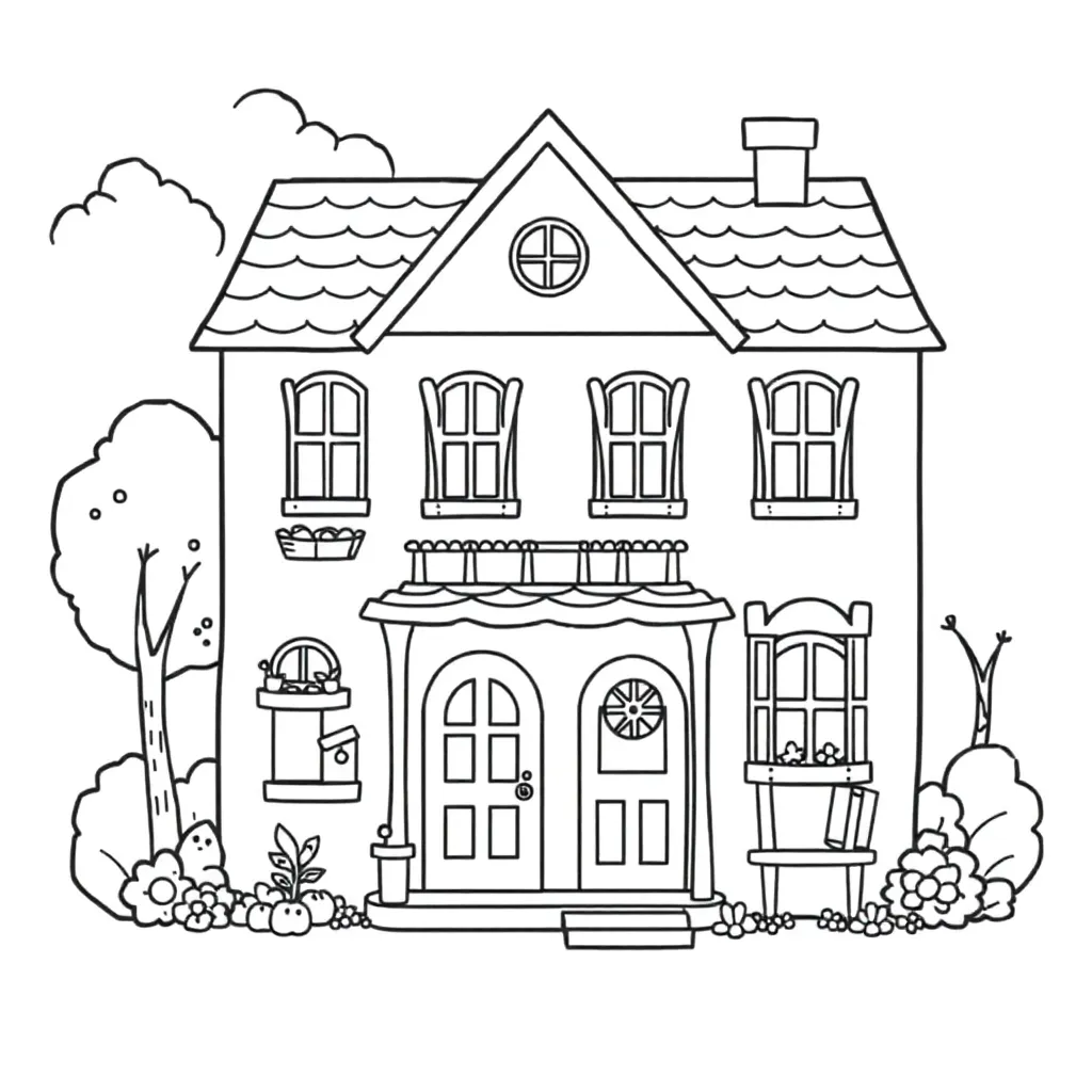 coloring page for children