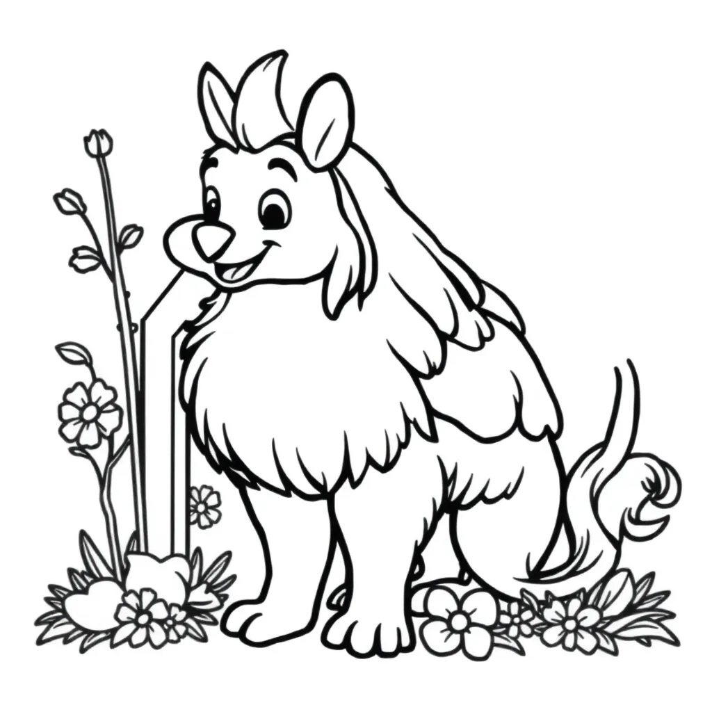 coloring page for children