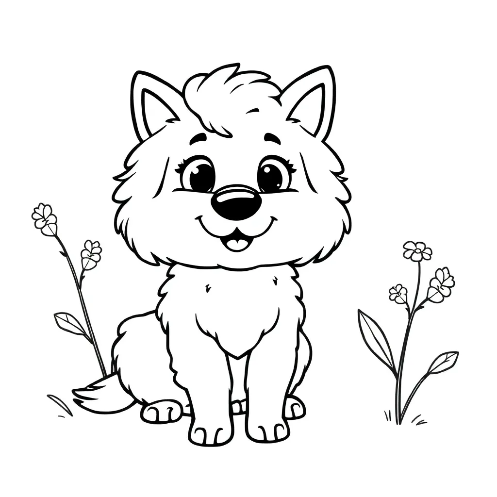 coloring page for children