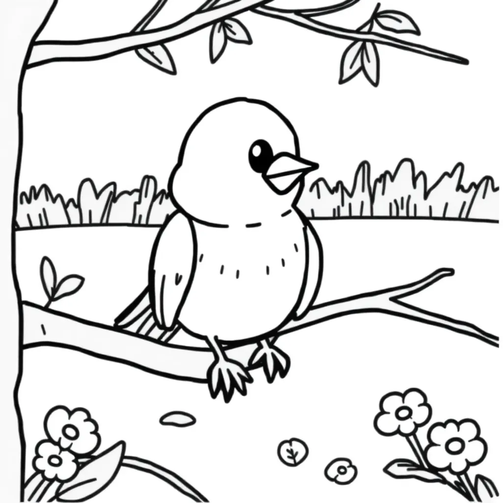 coloring page for children