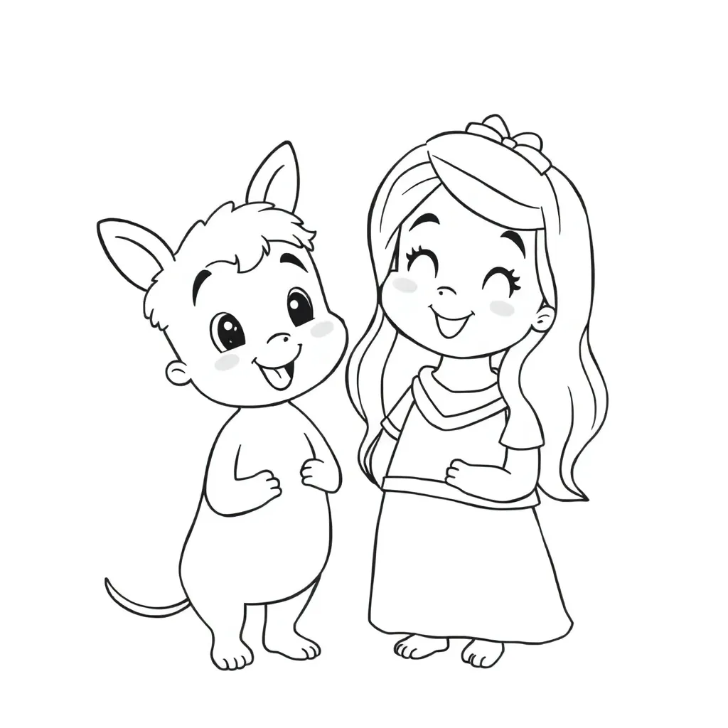 coloring page for children