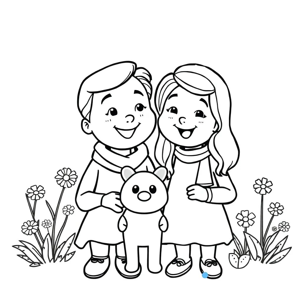 coloring page for children
