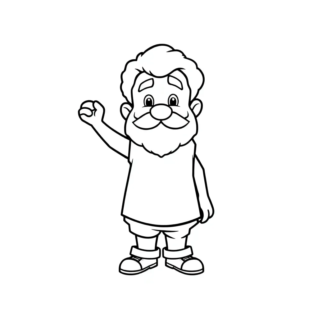 coloring page for children