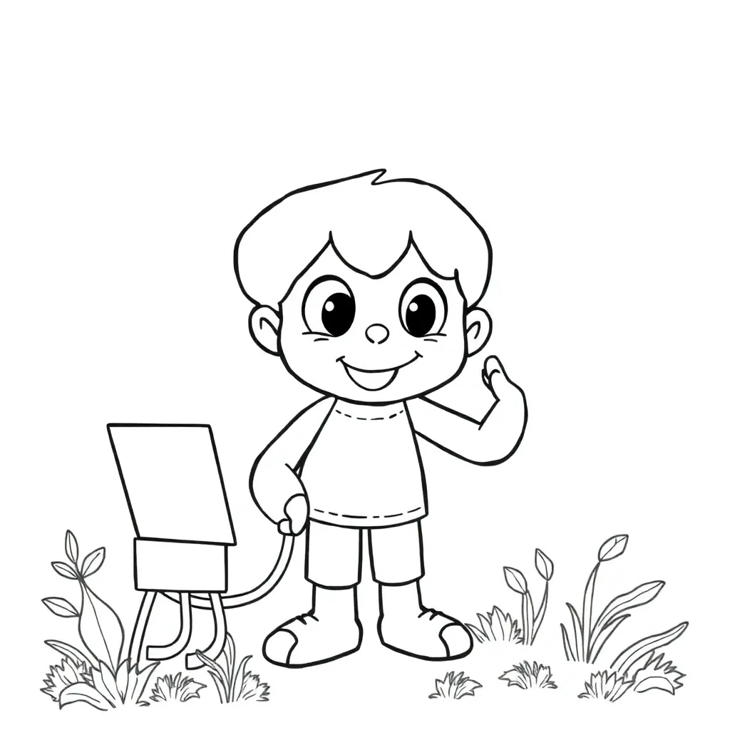 coloring page for children