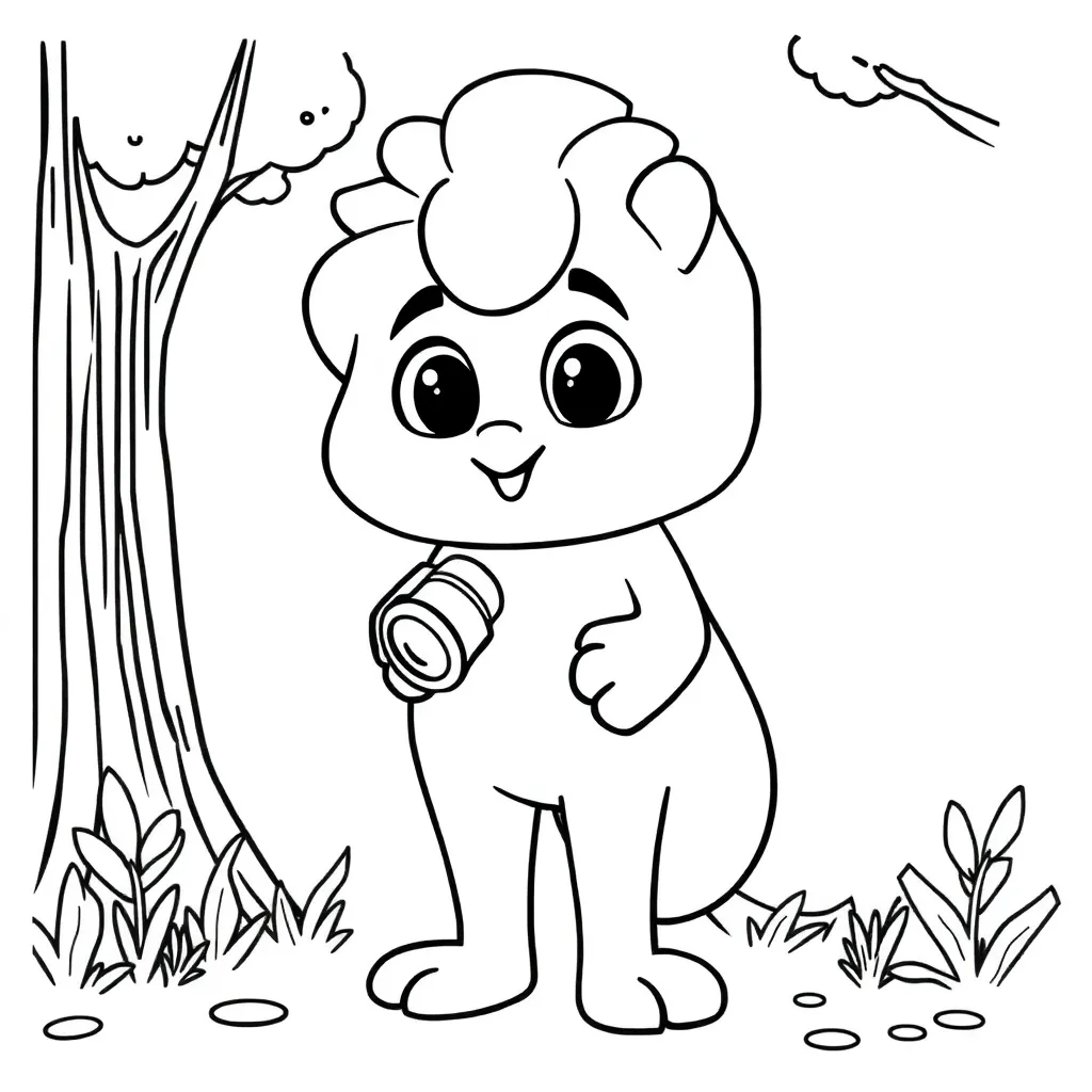 coloring page for children