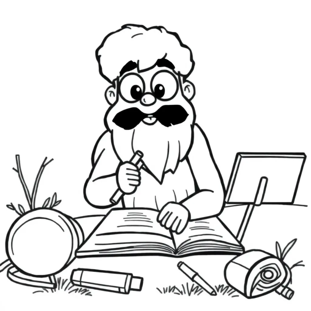 coloring page for children