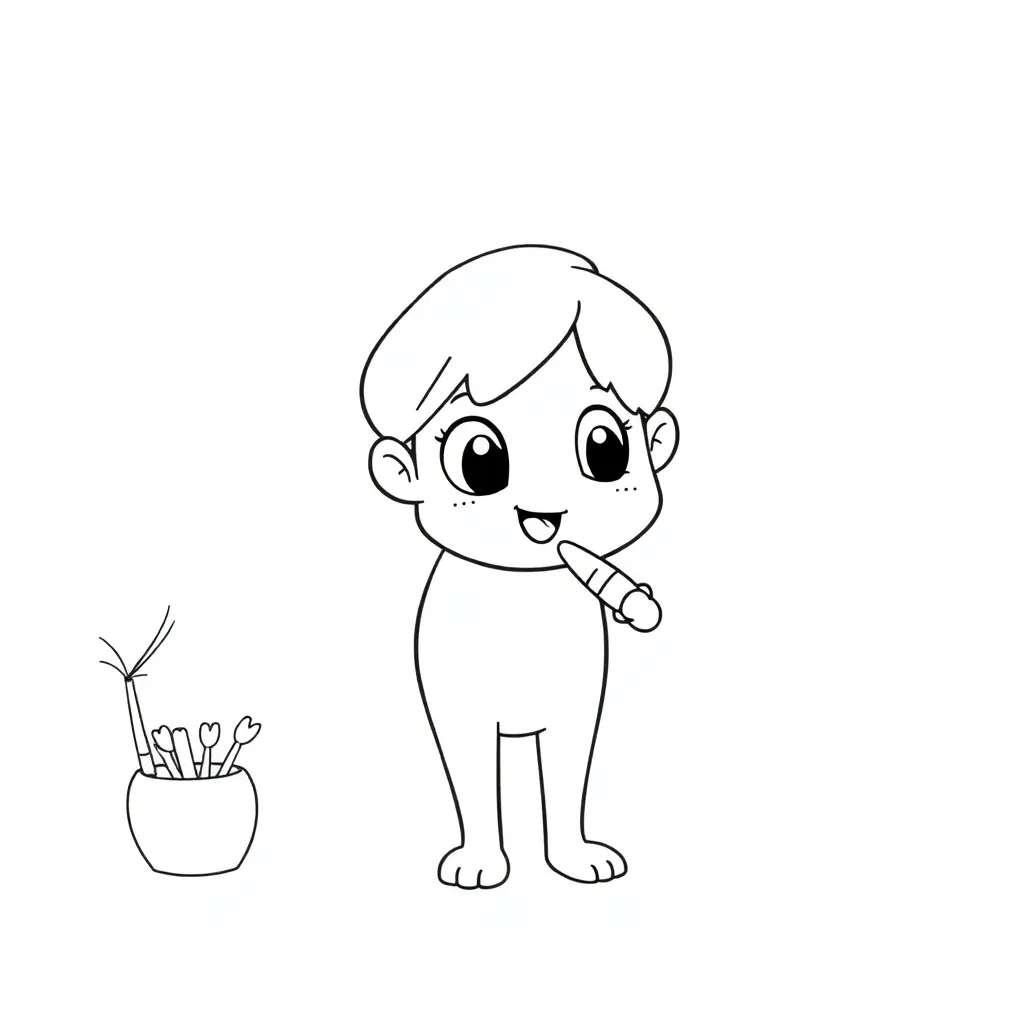 coloring page for children