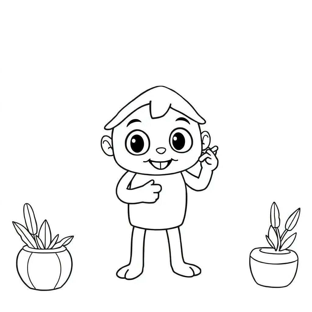 coloring page for children