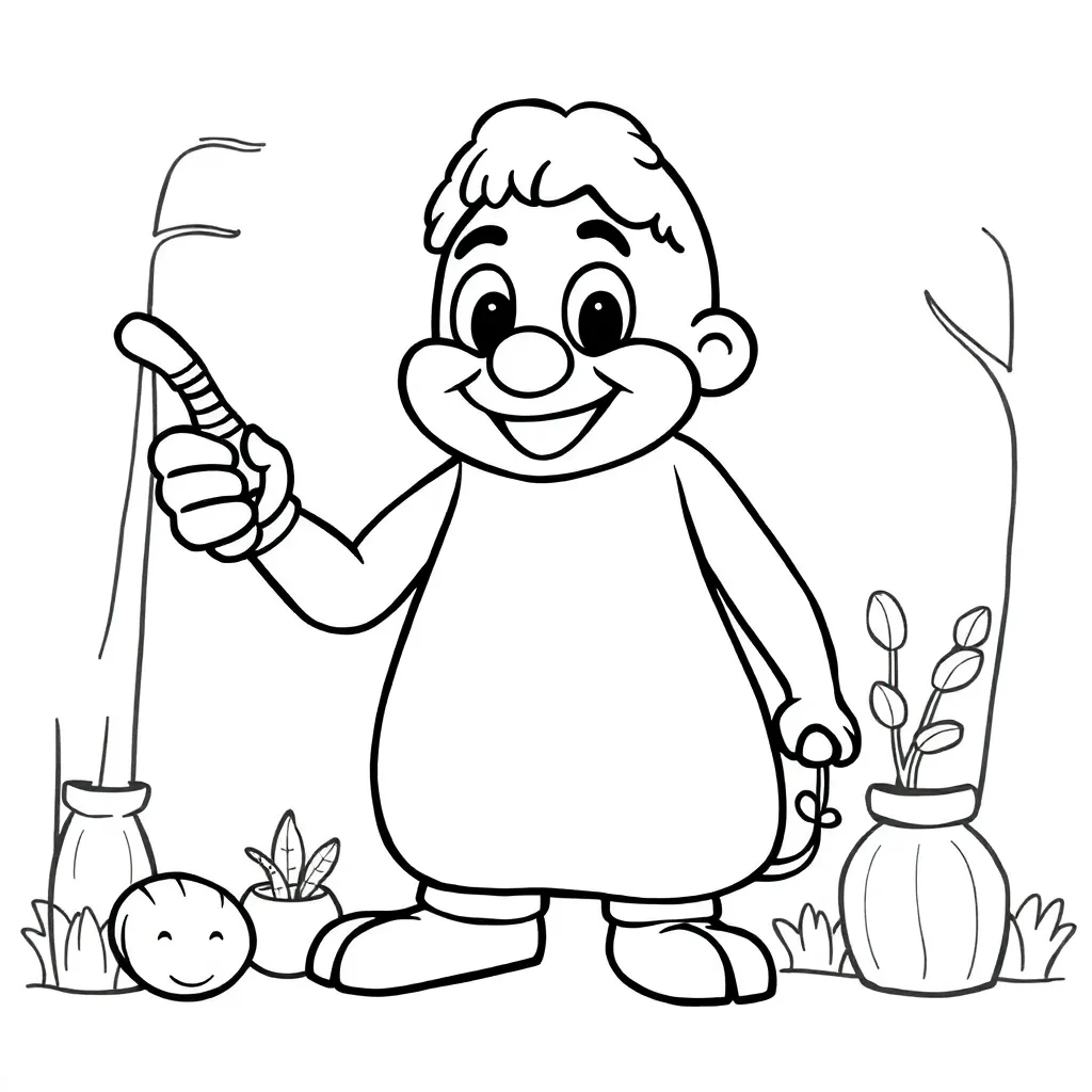 coloring page for children