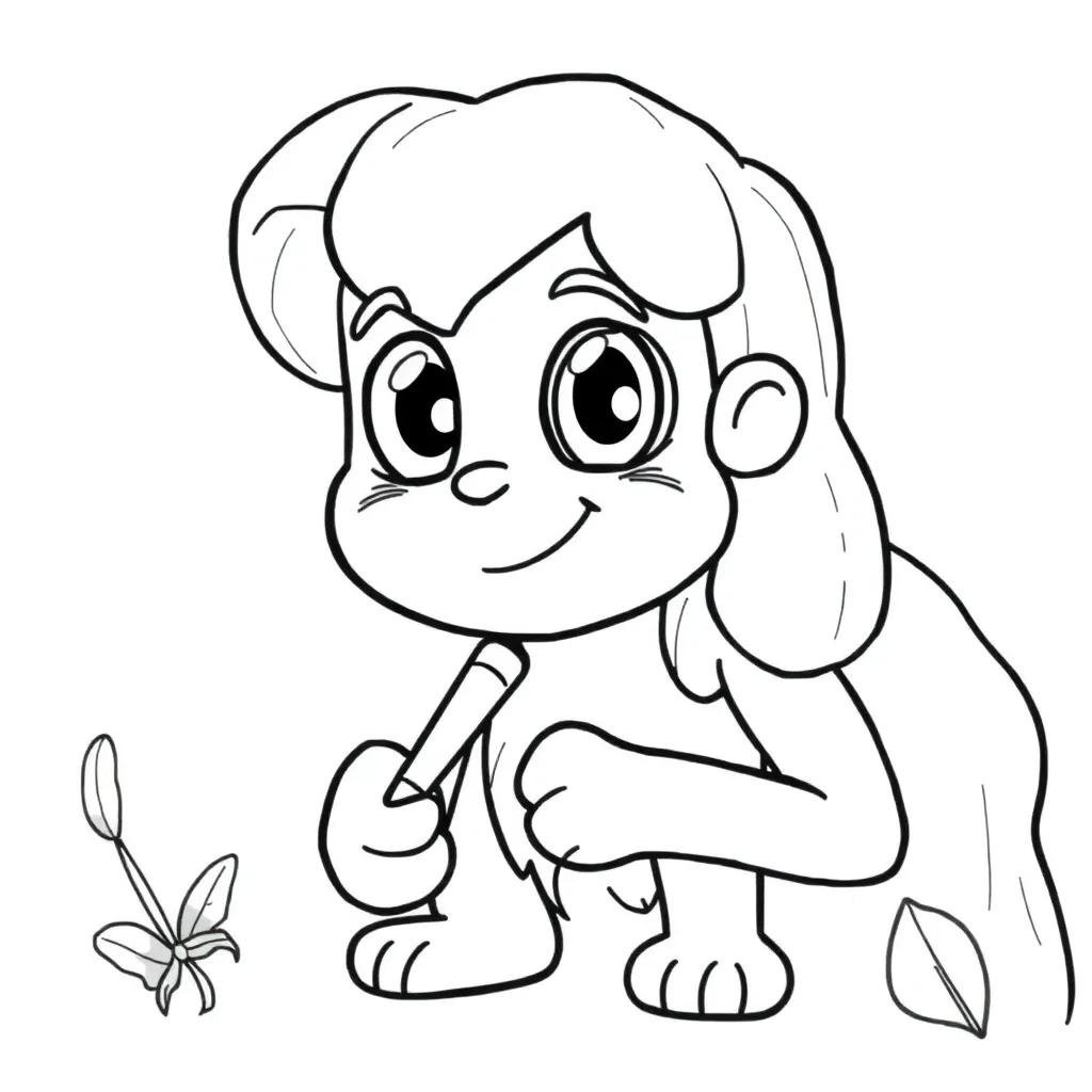 coloring page for children