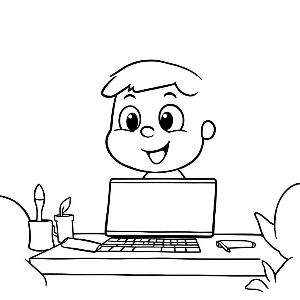 coloring page for children