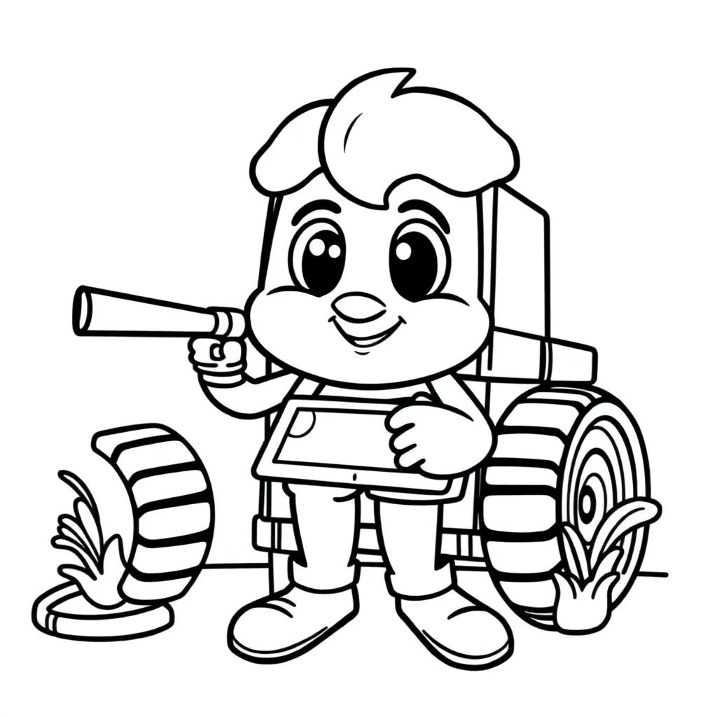 coloring page for children