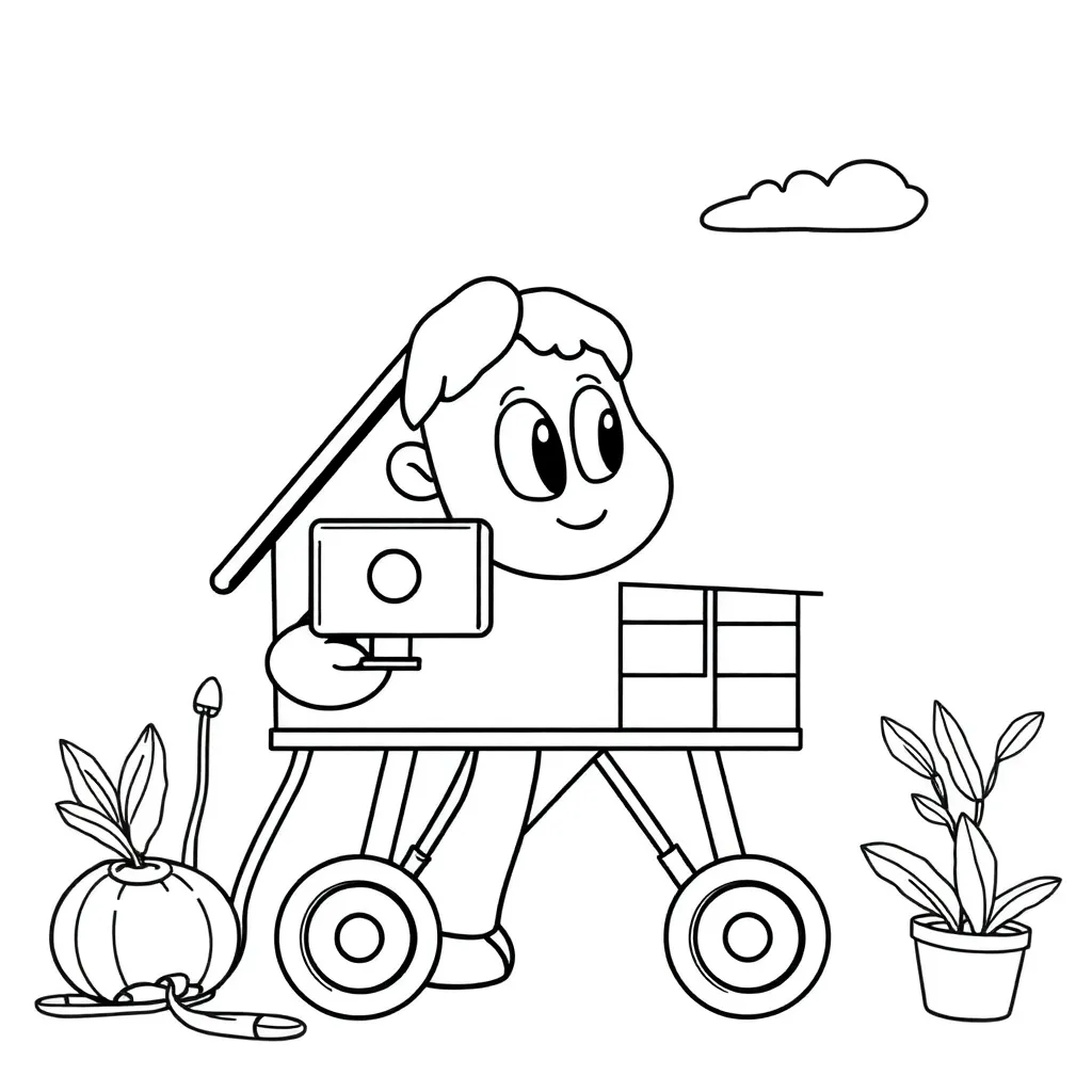 coloring page for children