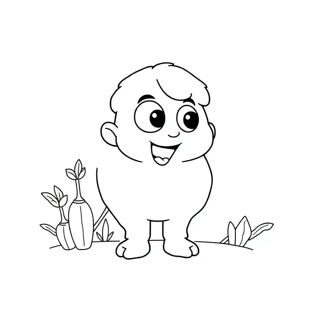 coloring page for children