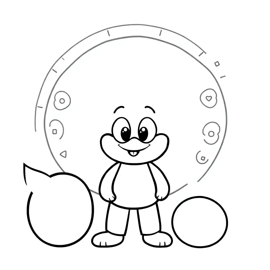 coloring page for children
