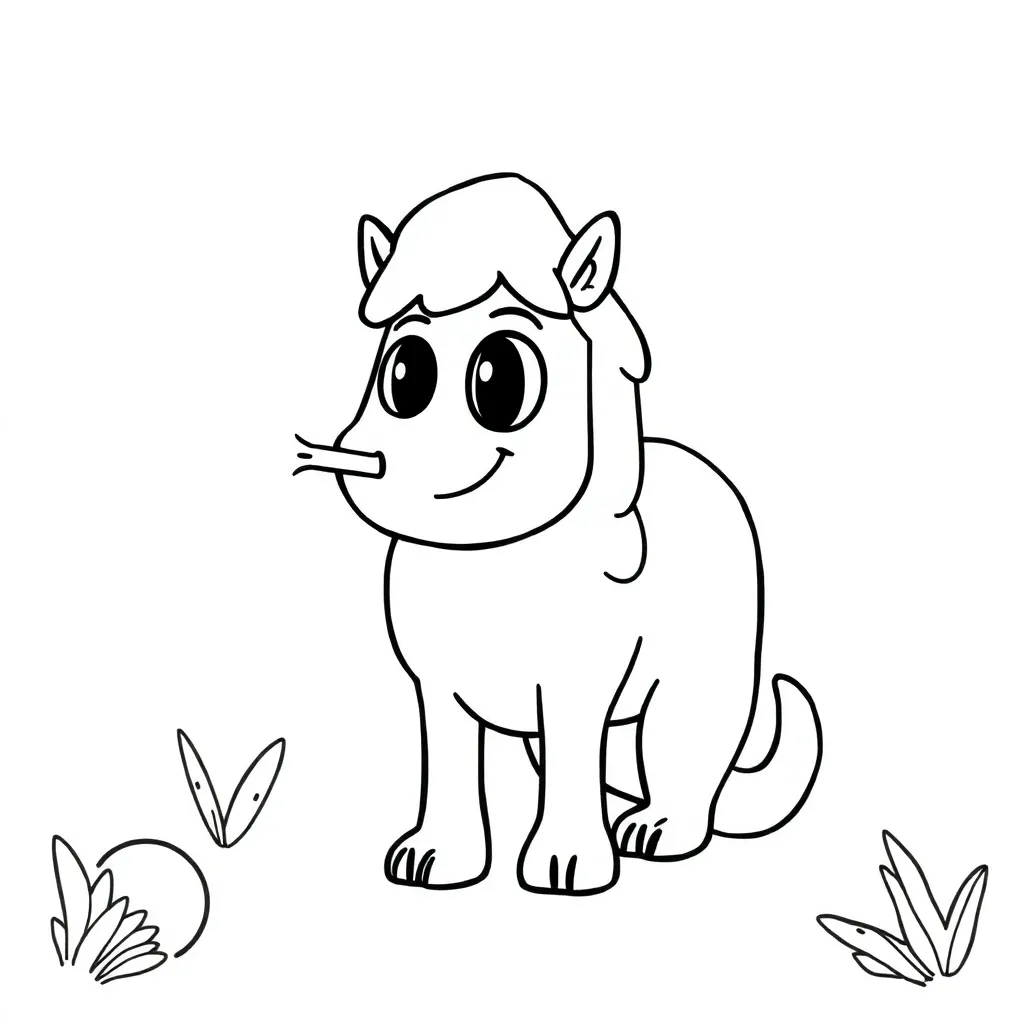 coloring page for children