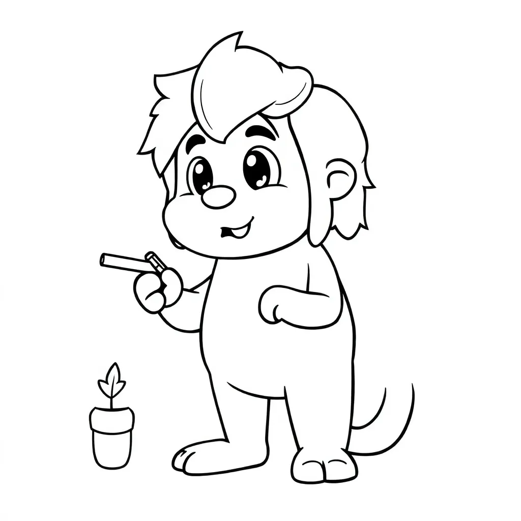 coloring page for children