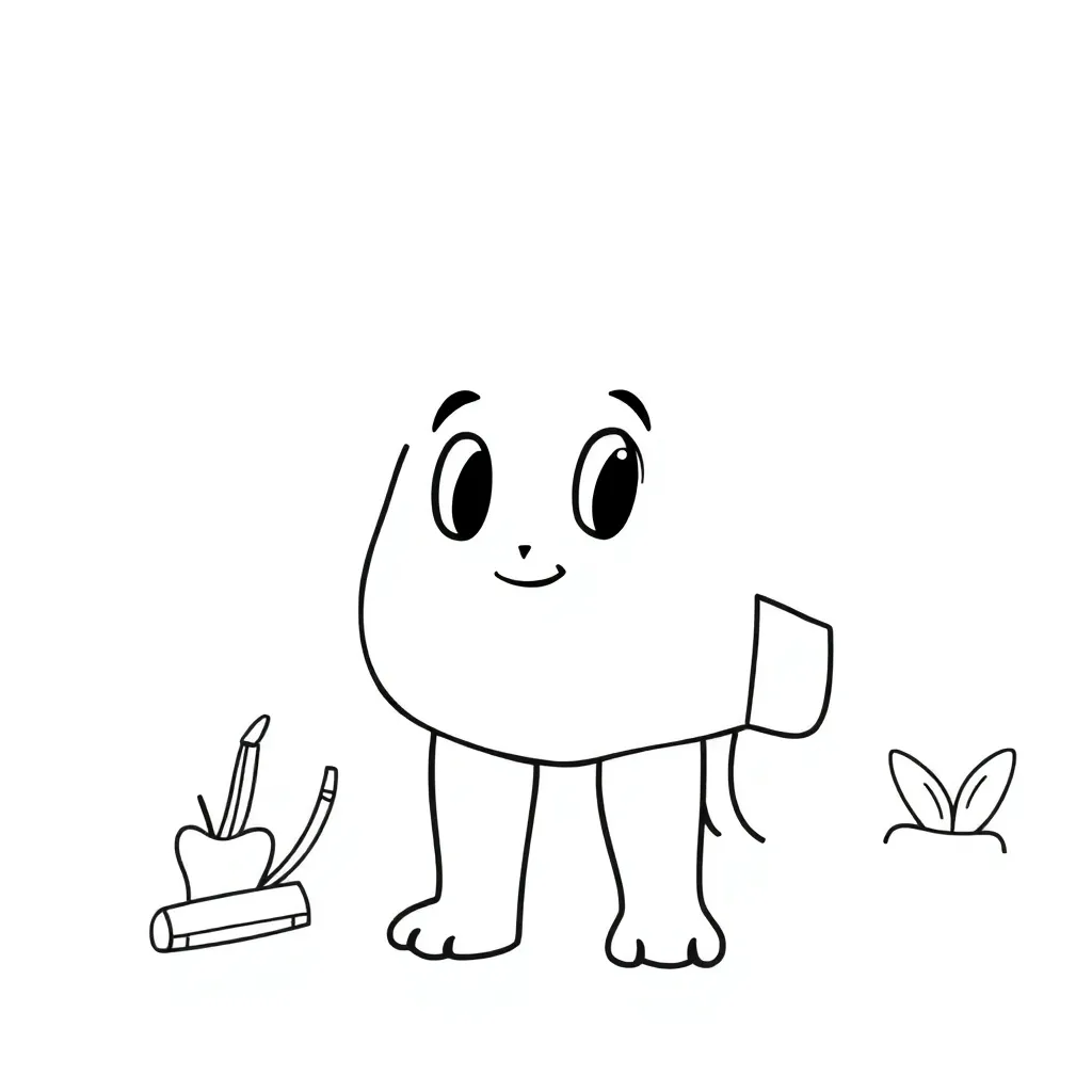 coloring page for children