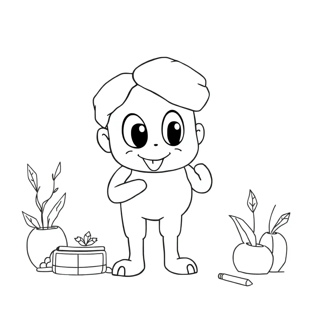 coloring page for children
