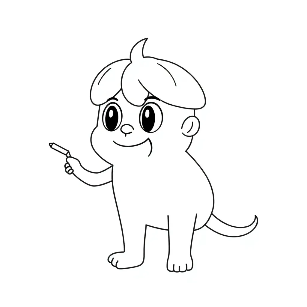 coloring page for children