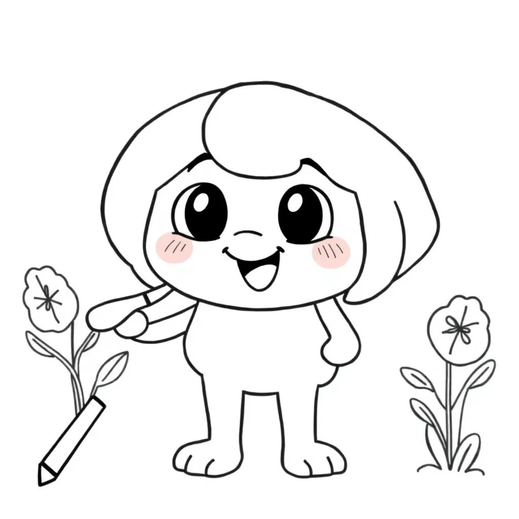 coloring page for children