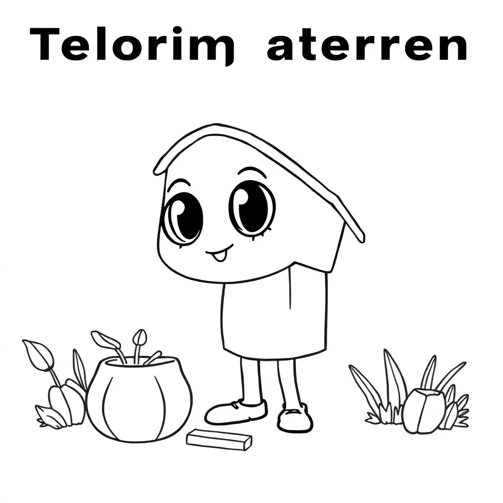 coloring page for children