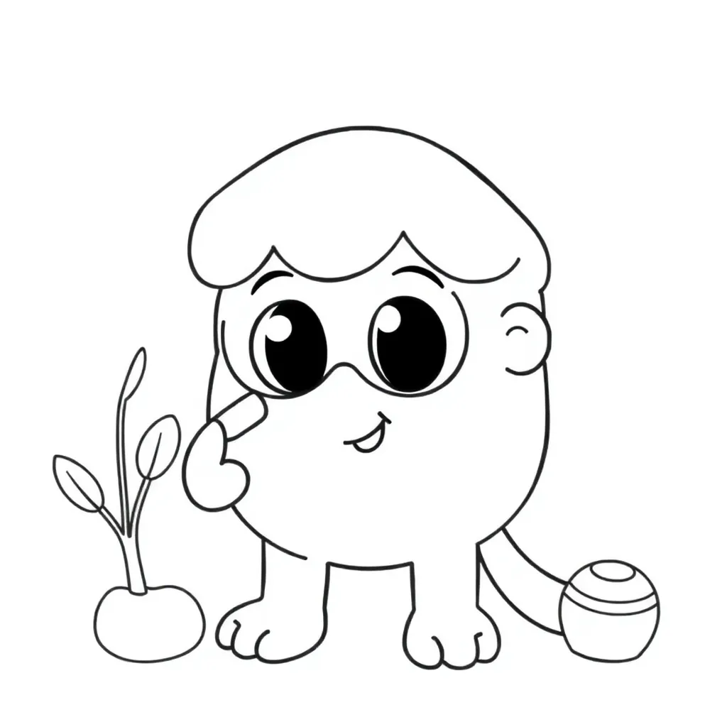 coloring page for children