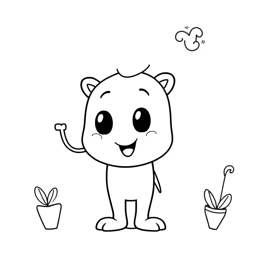 coloring page for children