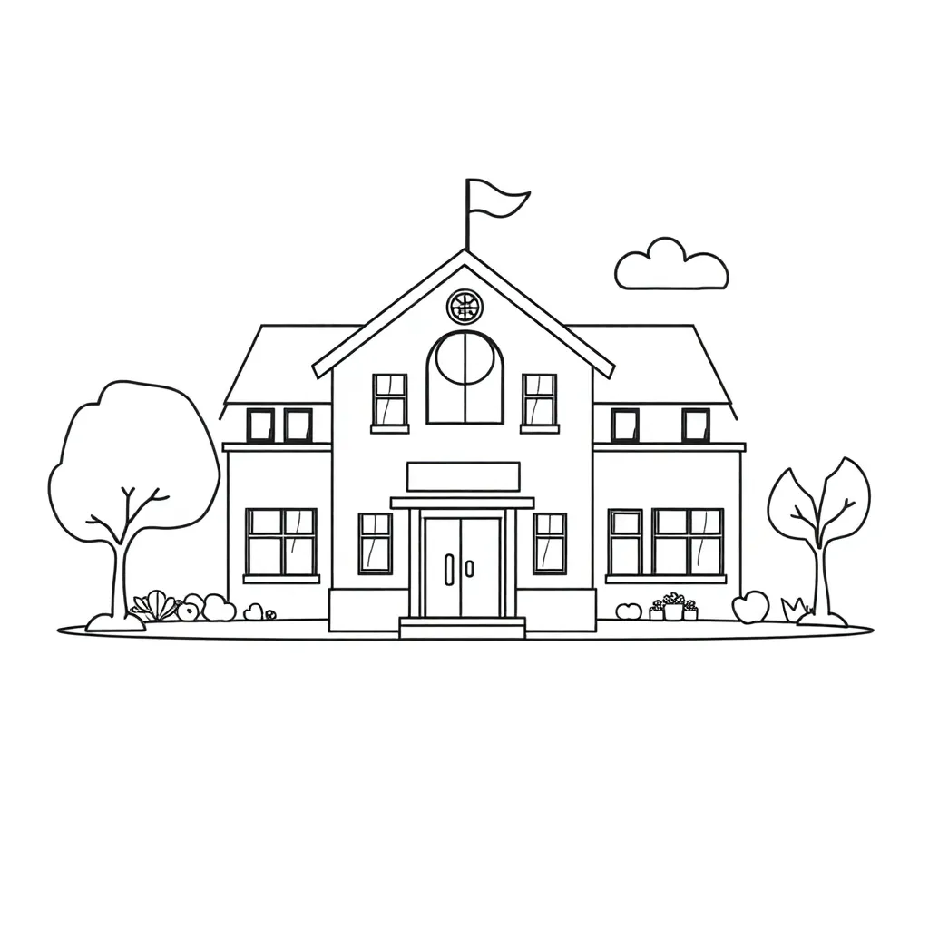 Feuille de coloriage pour enfants