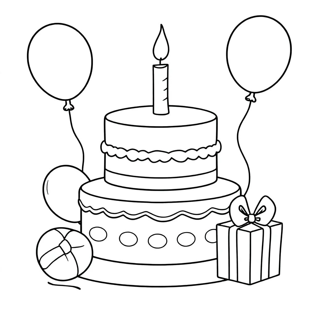 17 jaar taart