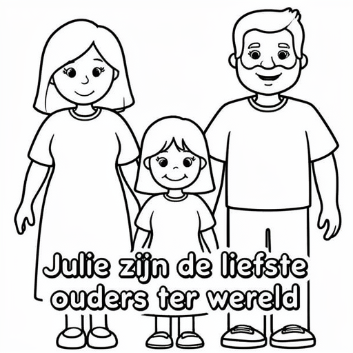 Moeder vader en dochter