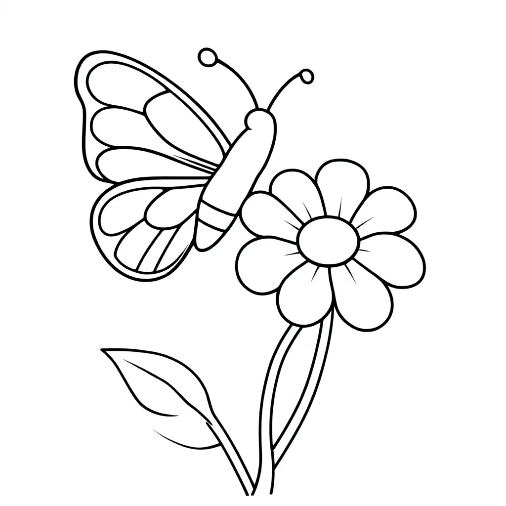 een kleurrijke vlinder op een bloem