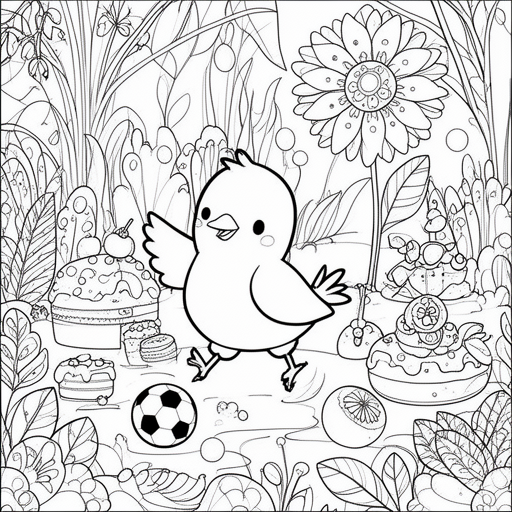 voetbal vogel  vogel vogel cupcake ijs Voetbal Bloem