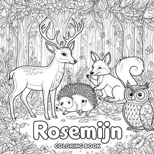 hert eekhoorn egel bos vos uil