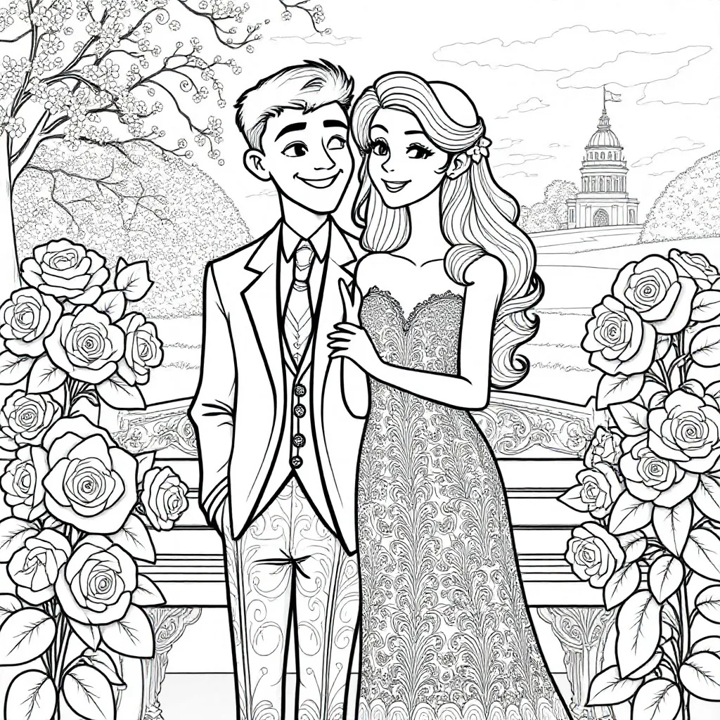 un couple d'amoureux encore plus réaliste