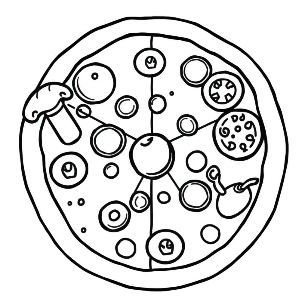 Kleurplaten Italie coloring page for children