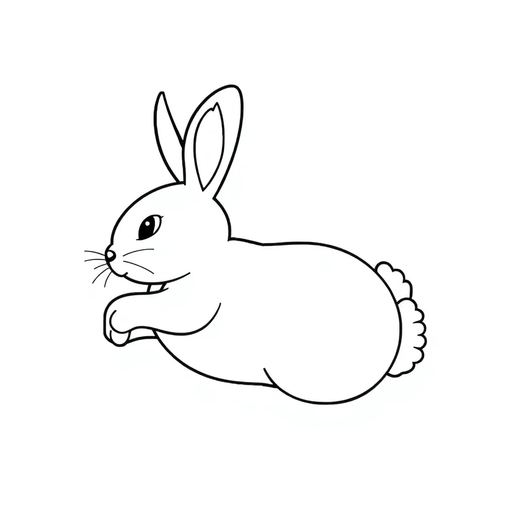 Dibujos para colorear Conejo