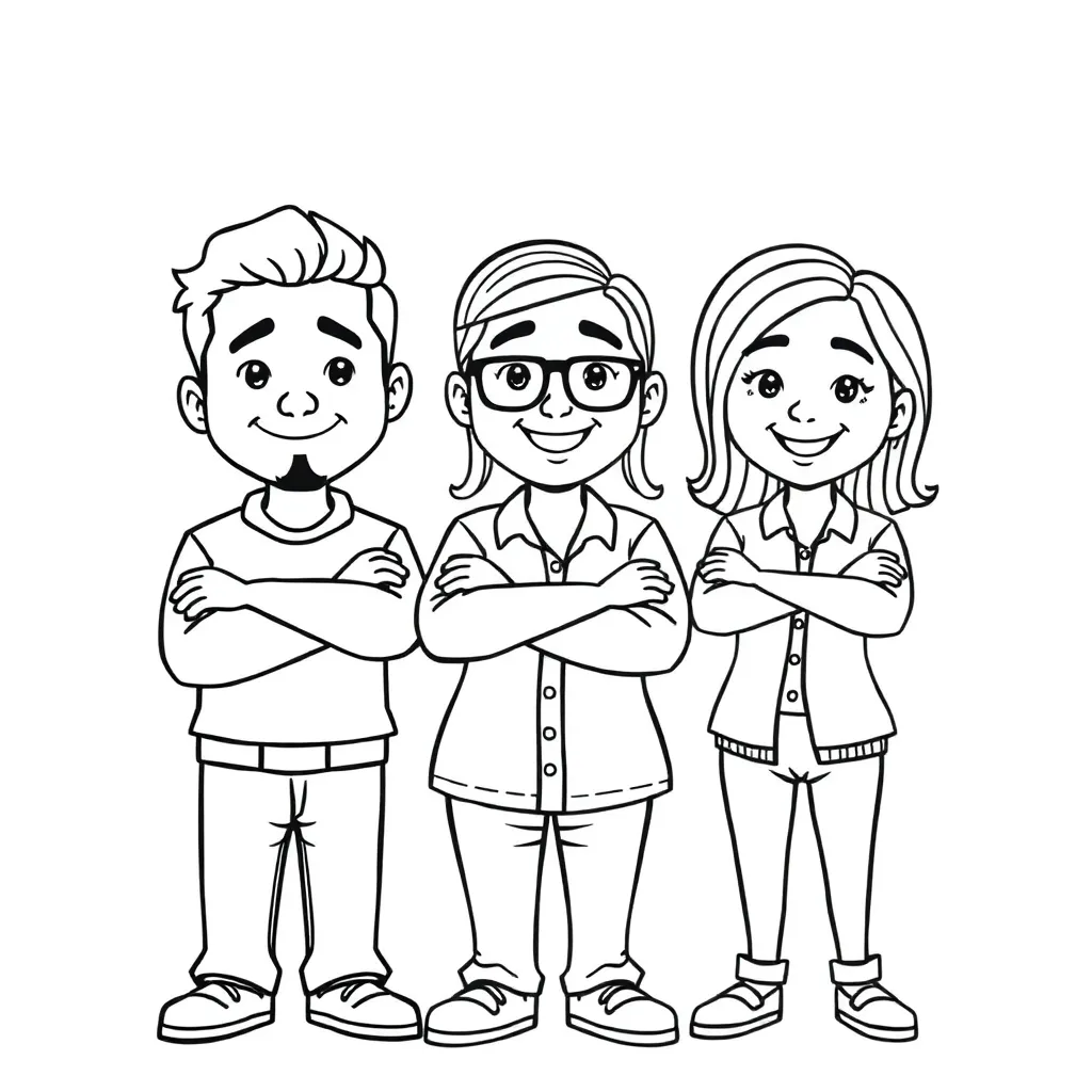 Feuille de coloriage pour enfants