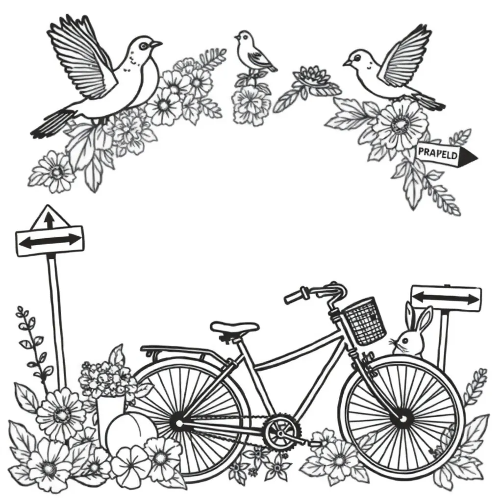 Kleurplaten Pasen coloring page for children