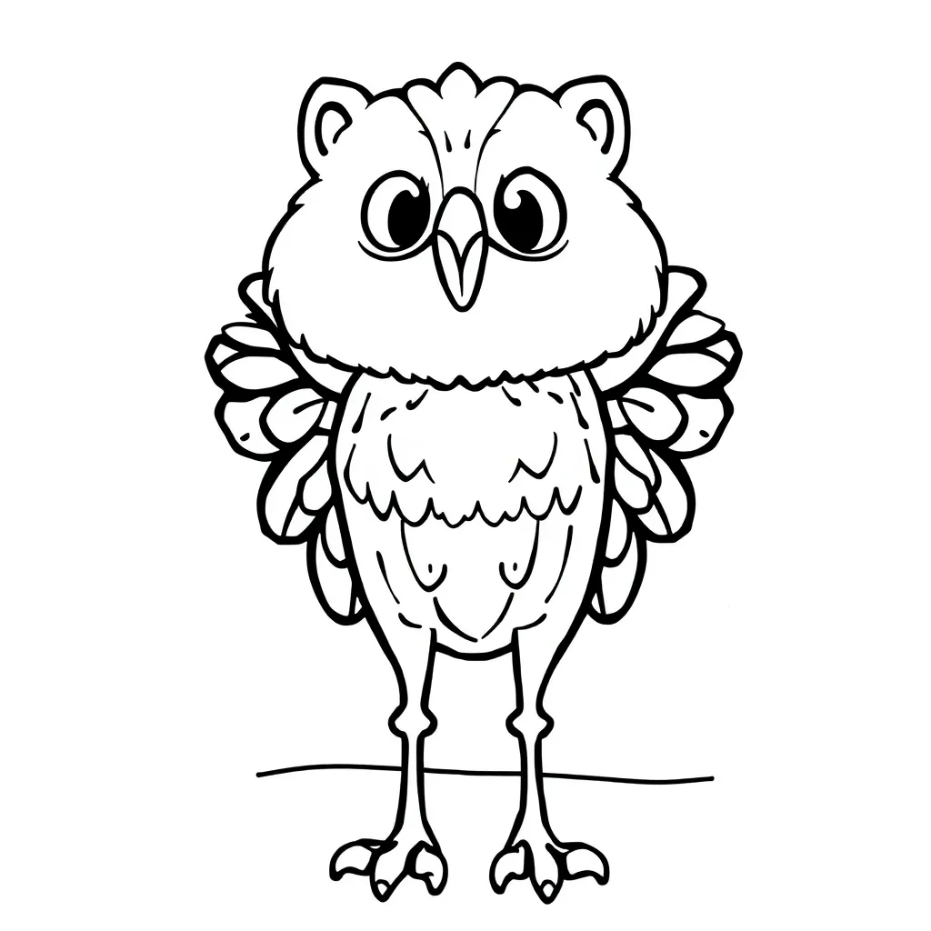 Feuille de coloriage pour enfants