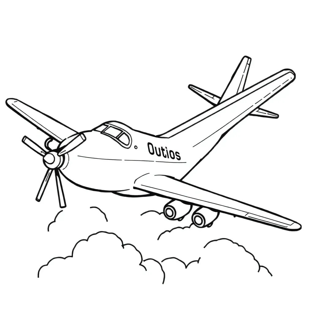 Malvorlage Kostenlose Malvorlagen Flugzeug Malvorlage für Kinder