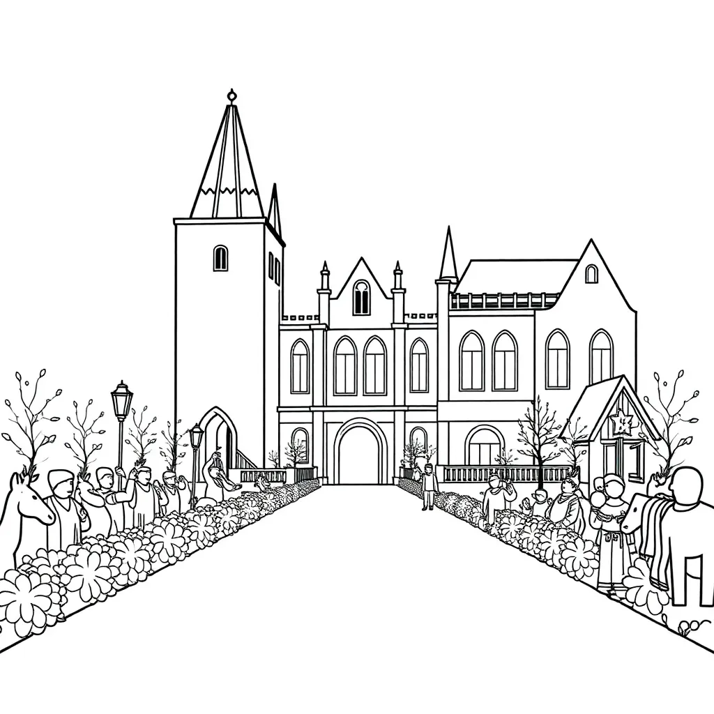 Koningsdag Oranje Feestelijk Nederland Kinderen coloring page for children