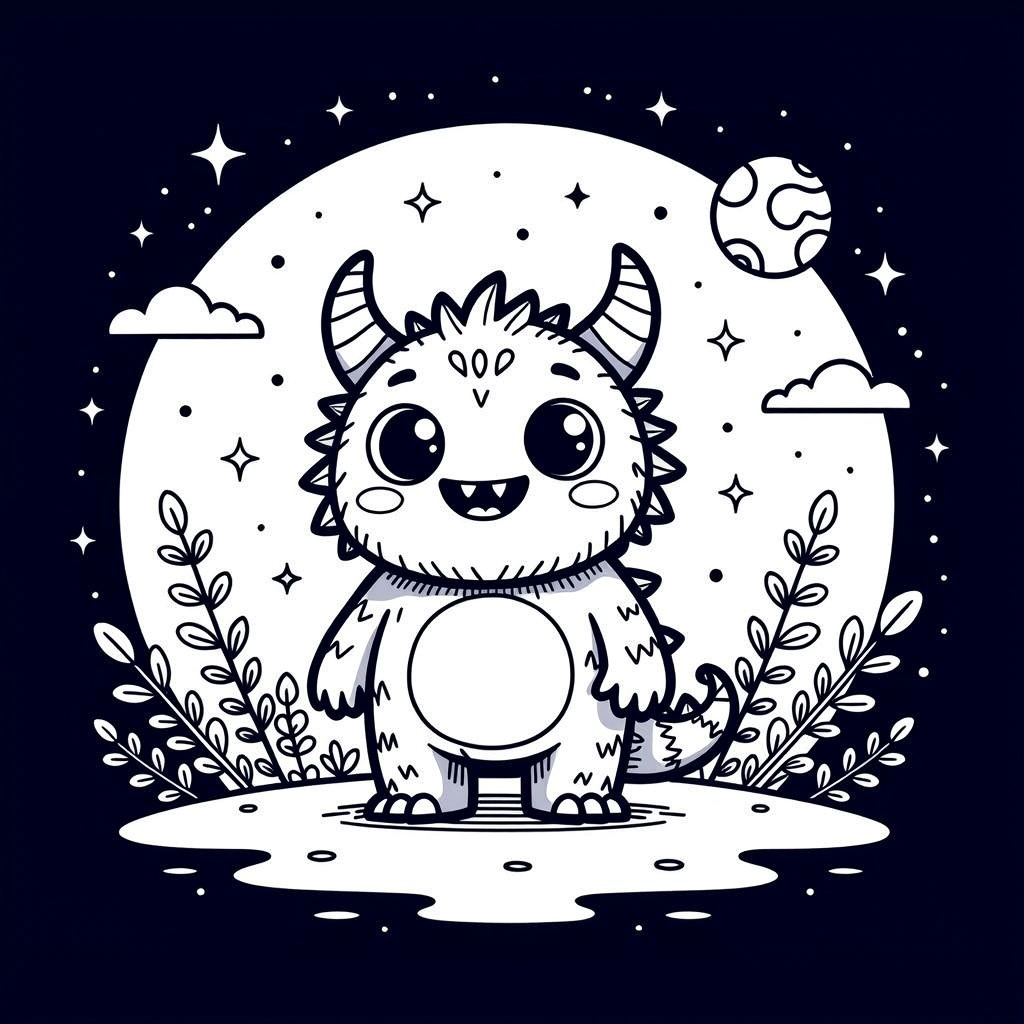 Kwaij kleurplaten voorbeeld